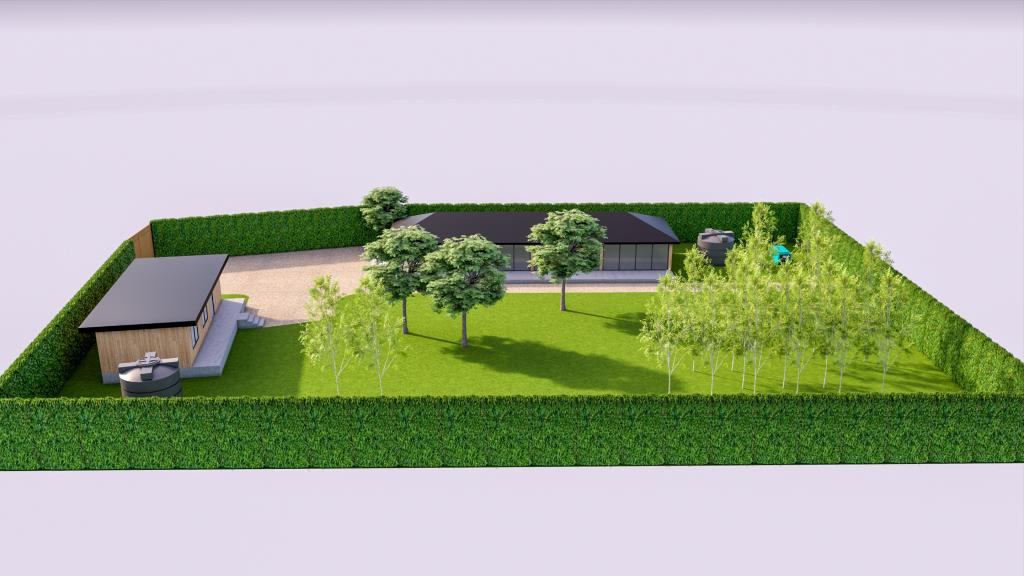 Lot: 105 - 0.69 ACRES OF WOODLAND WITH APPROVED LAWFUL DEVELOPMENT CERTIFICATE - 3D Artist Impression